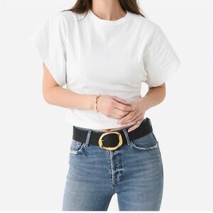 Agolde White Tee - Britt